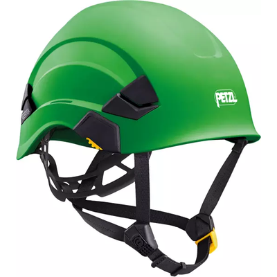 PETZL HELM VERTEX GRÜN, SEHR KOMFORTABEL, TEXTILKAPPE, FÜR BODEN UND HÖHE