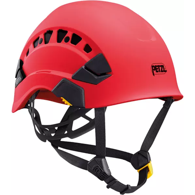 PETZL HELM VERTEX VENT ROT, SEHR KOMFORTABEL UND BELÜFTET, FÜR BODEN UND HÖHE