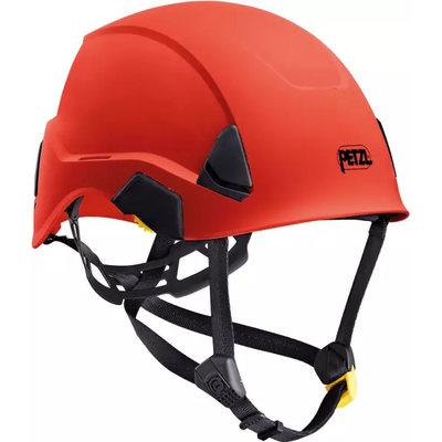 PETZL HELM STRATO ROT, LEICHT, FÜR BODEN UND HÖHE