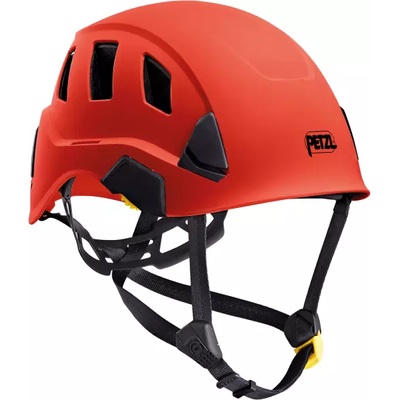 PETZL HELM STRATO VENT ROT, LEICHT UND BELÜFTET, FÜR BODEN UND HÖHE