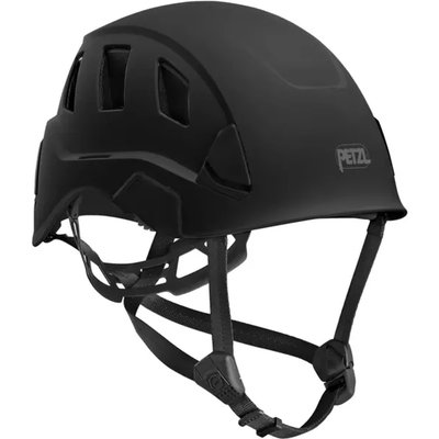 PETZL HELM STRATO VENT SCHWARZ, LEICHT UND BELÜFTET, FÜR BODEN UND HÖHE