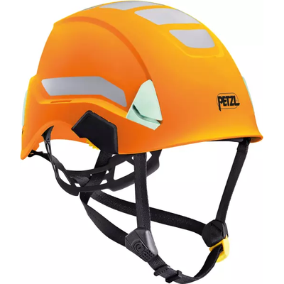 PETZL CASQUE STRATO HI-VIZ ORANGE, LEGER ET A HAUTE VISIBILITE, POUR SOL ET HAUTEUR