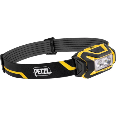 PETZL STIRNLAMPE ARIA 2R WIEDERAUFLADBAR KOMPAKT, ROBUST UND WASSERDICHT