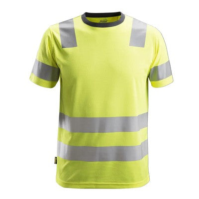Snickers - T-shirt haute visibilité, AllroundWork CL2 2530-WorkMent